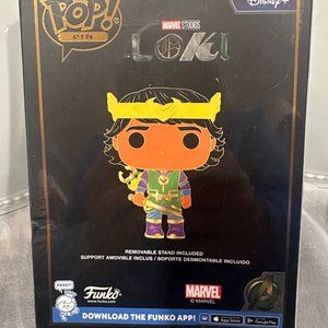 Pop Marvel Kid Loki Enamel Pin